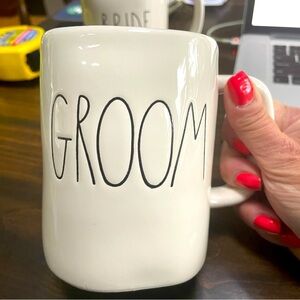 Rae Dunn "GROOM" Artisan Collection by Magenta Coffee Mug